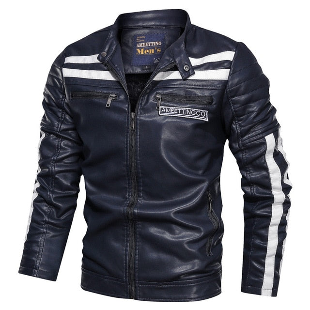 Winter Men's Leather Jacket