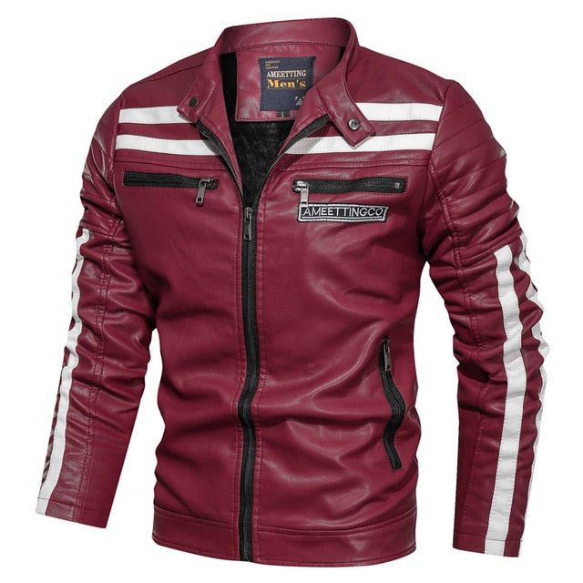 Winter Men's Leather Jacket
