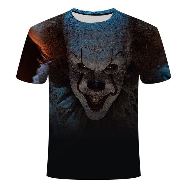 Clown 3D Print Hooded Sweatshirt