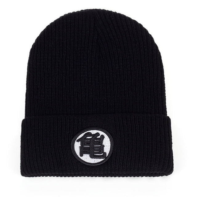 Yellow and Black Knit Hats